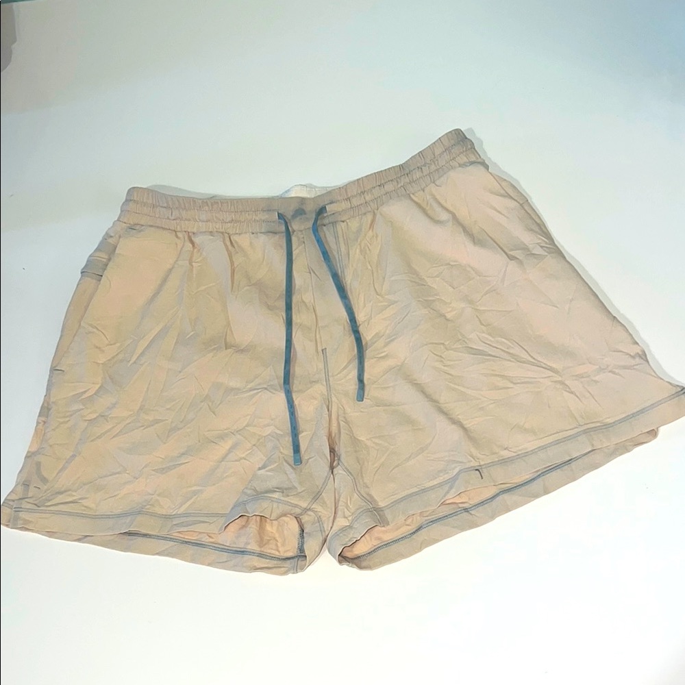 lululemon athletica Tan Pool Shorts